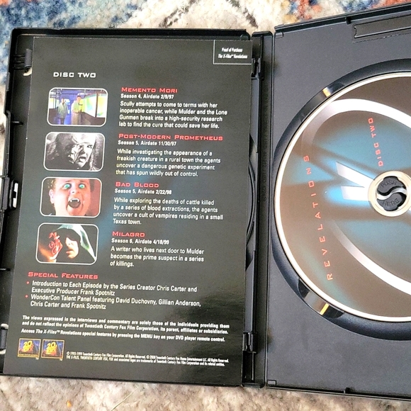 X-FILES Revelations and X-FILES Movie, I Want to BELIEVE - Picture 6 of 10